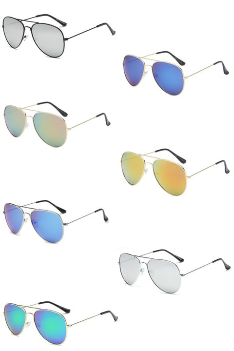 Classic Aviator UVA and UVB Sunglasses