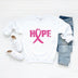 Hope Ribbon Graphic Sweatshirt | S-2XL
