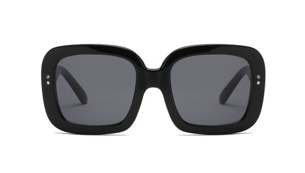 Retro Square Framed Sunglasses