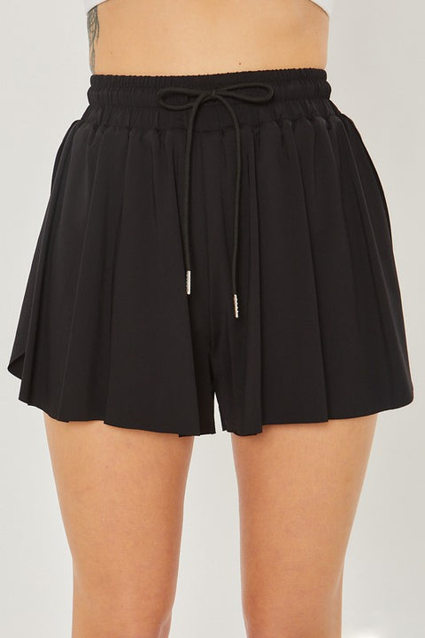 Activewear Two In One Drawstring Shorts | S-L