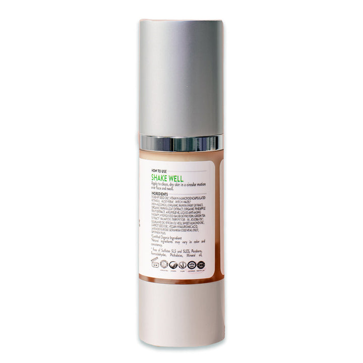 Organic Retinol Serum 5% - Daily Skin Brightener